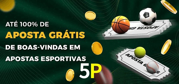 5P Ate 100% de Aposta Gratis