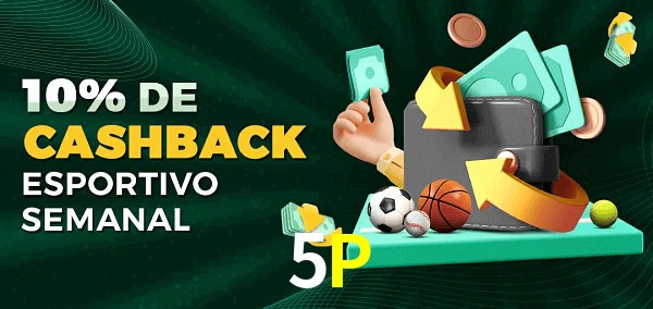 10% de bônus de cashback na 5P